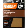 Fandeli 220 Grit Sandpaper Aluminum Oxide 9x11 Sheets-2