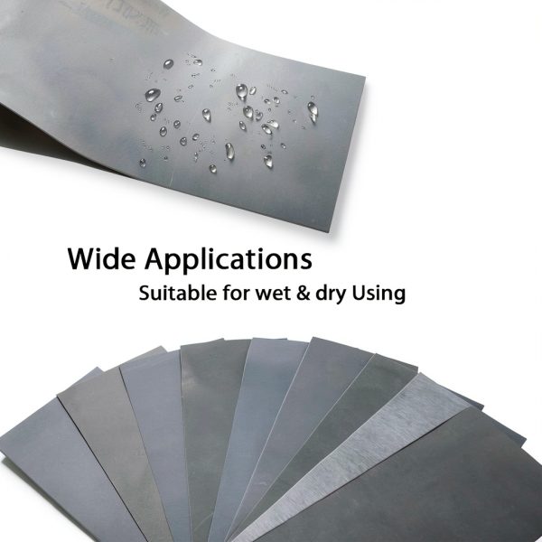 BAISDY Sandpaper Sheets Wet Dry Silicon Carbide Variety Grit-3