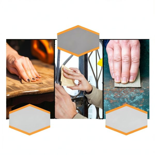 Fandeli Sandpaper Aluminum Oxide Orbital Sander Sheets-2