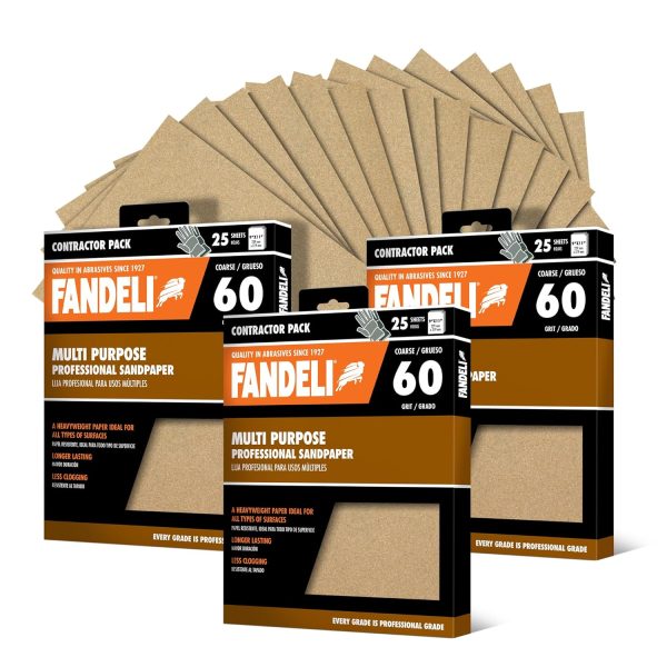 Fandeli Sandpaper Sheets Aluminum Oxide Orbital Sander-0