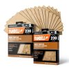 Fandeli 220 Grit Sandpaper Aluminum Oxide Sheets 9x11-0