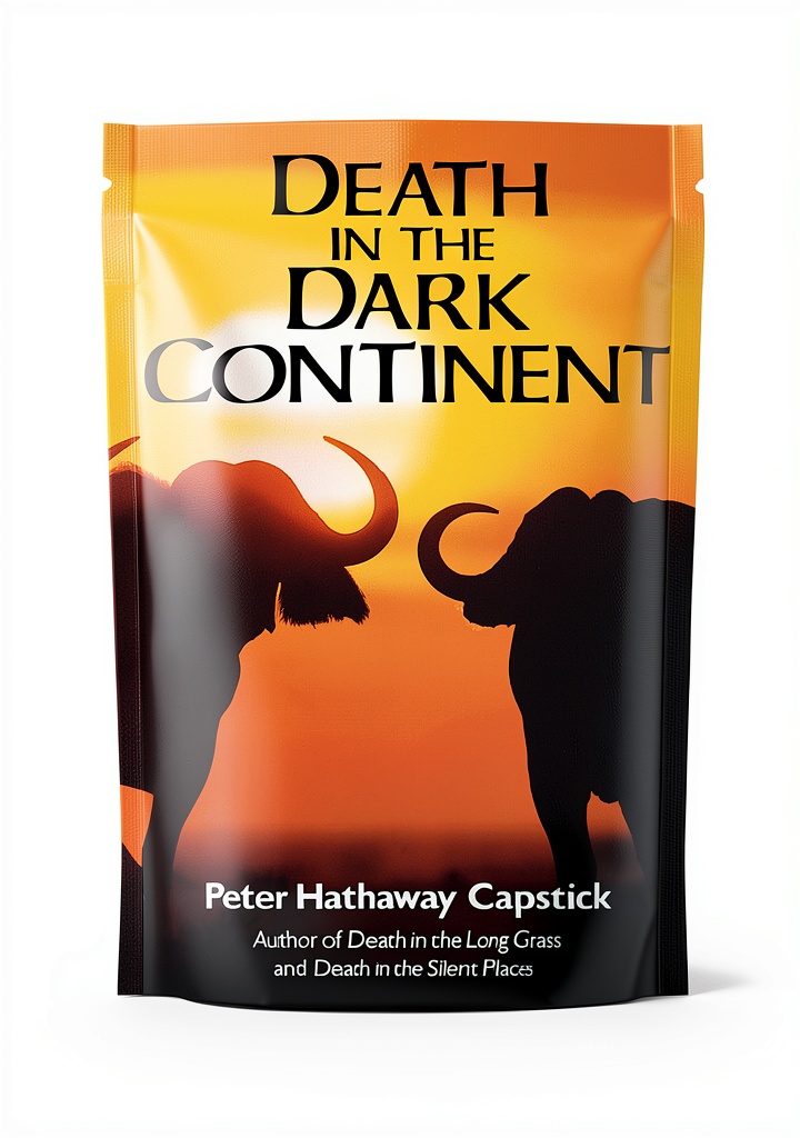 Kindle book cover showing hunting and travel themes