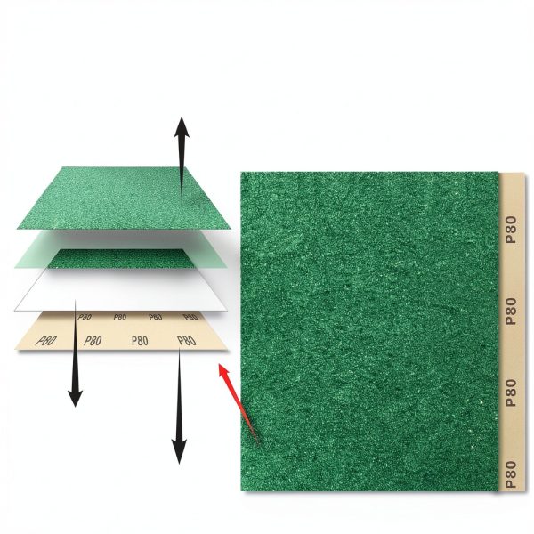BOSHCRAFT Sandpaper Variety Pack Wet Dry Metal Wood-1