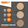 Fandeli Sandpaper Sheets Aluminum Oxide Grit Selection-1