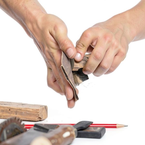 Fandeli 220 Grit Sandpaper Aluminum Oxide Sheets 9x11-5