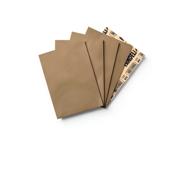 Fandeli 60 Grit Sandpaper Sheets Multipurpose Wood Metal-5