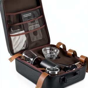 Travel Coffee Maker WEEILYAM Integrated Grinder-0