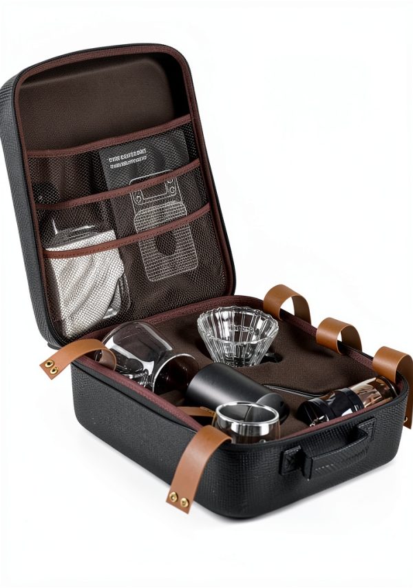 Travel Coffee Maker WEEILYAM Integrated Grinder-0