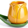 Tulip Ceramic Coffee Set Balvi Hand‑Painted 4‑Piece-4
