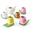 Tulip Ceramic Coffee Set Balvi Hand‑Painted 4‑Piece-2