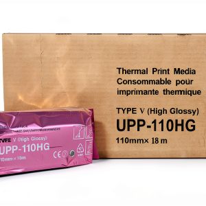 UPP110HG Gloss Printer Paper Ultrasound 110mm x 18m 10 Rolls-0