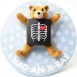 PDC Healthcare 59708879 Label Paper, Pediatric Award Sticker 'I Had an X-Ray', Permanent, Blue (Pack of 250)-0