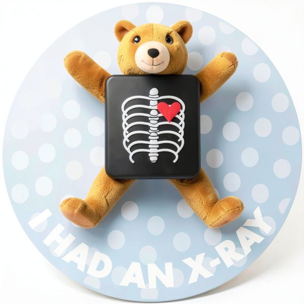 PDC Healthcare 59708879 Label Paper, Pediatric Award Sticker 'I Had an X-Ray', Permanent, Blue (Pack of 250)-0