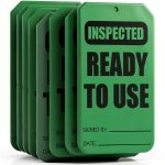 Ready to Use Inspection Tags 3.25×5.75 Inch Record Tags for Inventory Organization(50 Pcs)-0